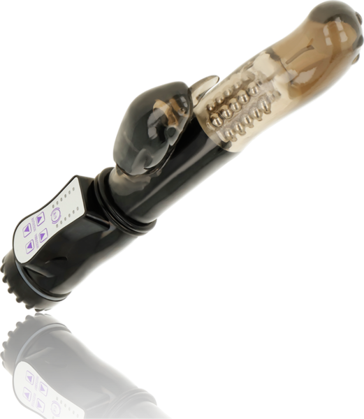 Vibrator OhMama Rotator cu stimulator clitoridian în formă de delfin