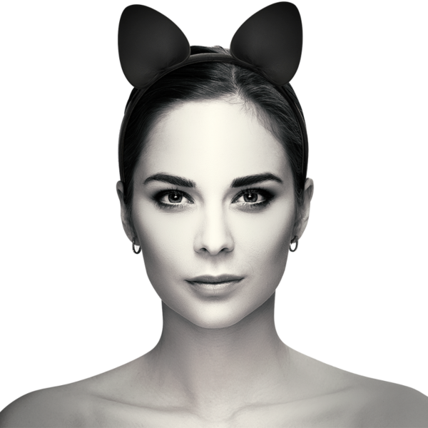 Diademă cu urechi de pisică Coquette Chic Desire