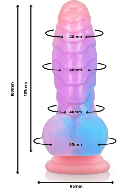 Dildo EPIC Empusa cu baza cu ventuză