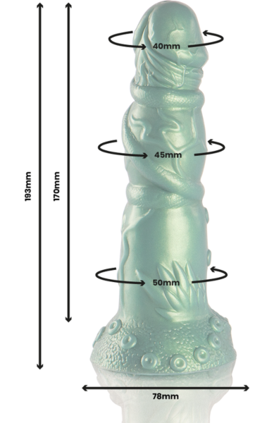 Dildo EPIC Hades cu inspirație mitologică, cu baza lui lată