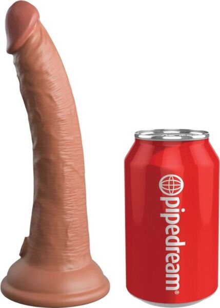 Dildo realist King Cock Elite 17,8 cm cu bază cu ventuză