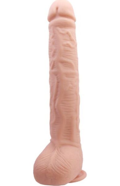 Dildo realist Baile de 28 cm cu ventuză la bază