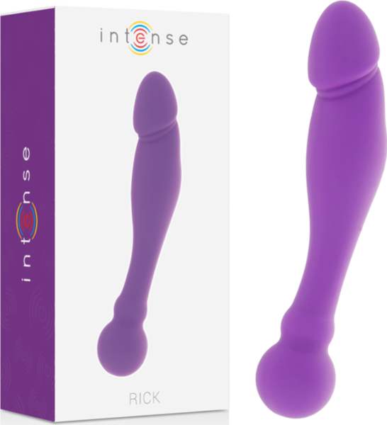 Dildo pentru punctul G Intense Rick Dual, cu cele două capete ale sale