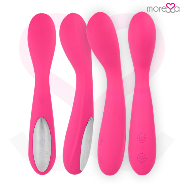 Vibrator pentru punctul G Moressa Druso, subțire și cu vârful mai gros