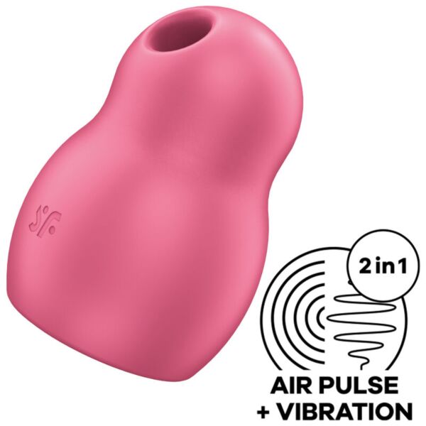 Stimulator clitoridian cu aspirație Satisfyer Pro To Go 1 cu vibrație