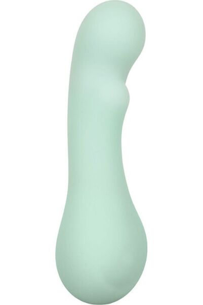 Vibrator punct G CalExotics Pacifica Bora Bora din silicon verde transparent