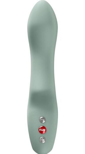 Vibrator cu împingere Fun Factory Stronic Dive, verde deschis
