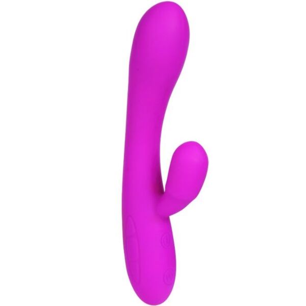 Vibrator Pretty Love Victor cu stimulator clitoridian