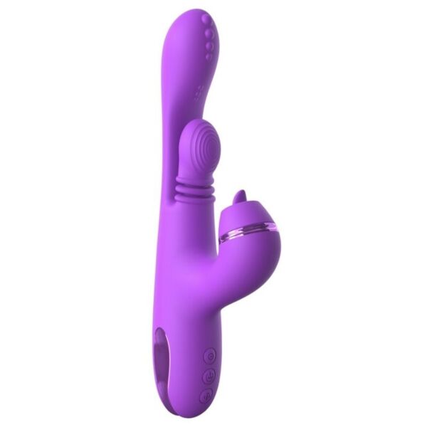 Vibrator rabbit Fantasy For Her Intimotion Pulse Pro de culoare mov