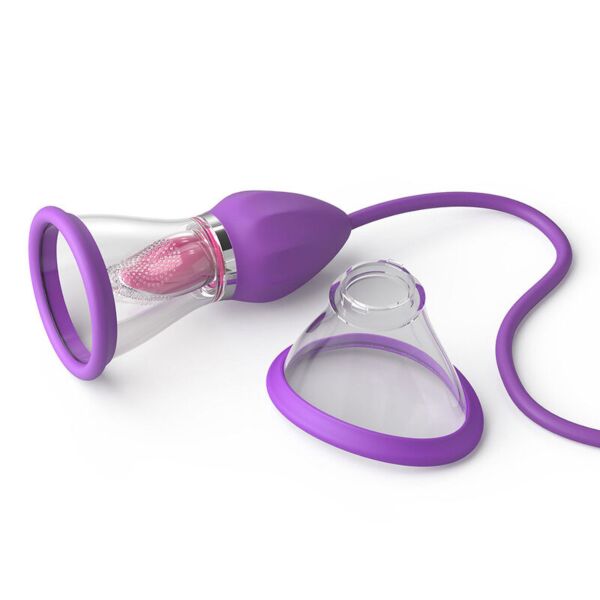 Stimulator clitoridian Pipedream Her Ultimate Pleasure Max cu mâner, furtun și cupe de aspirație