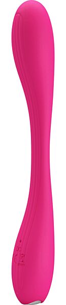 Vibrator cu dublă stimulare Party Up Frank, de culoare roz