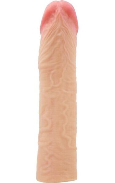 Manșon pentru penis Pretty Love BI-026272, cu vene în relief și gland marcat
