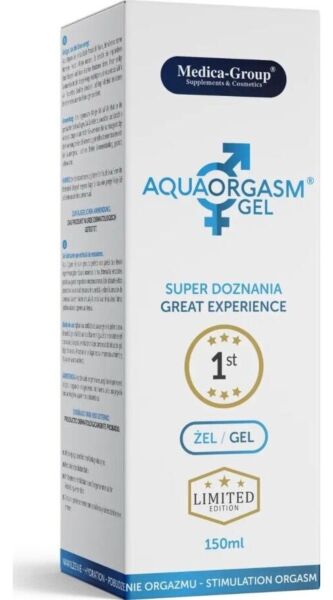 Gel intim Medica Group Aqua Orgasm Gel de 150 ml