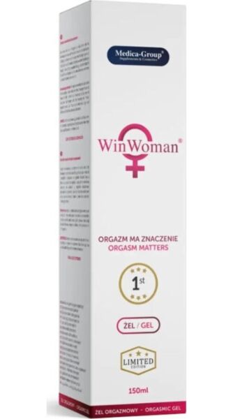 Ambalaj de 150 ml al gelului intim WinWoman Gel de la Medica Group