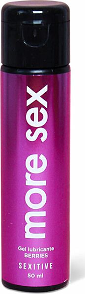 Lubrifiant pe bază de apă Sexitive More Sex, flacon de 50 ml