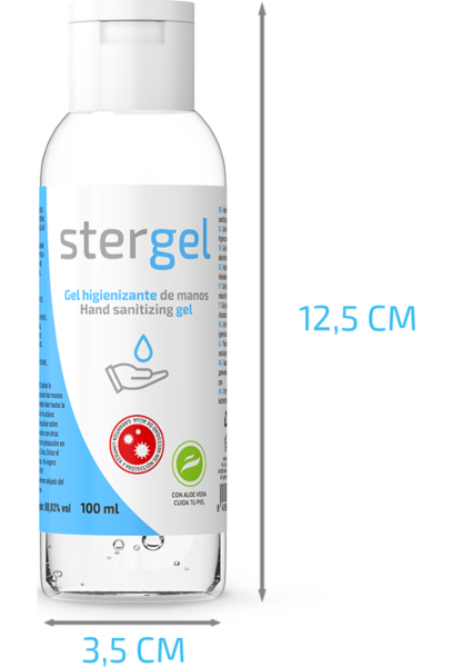 Gel dezinfectant pentru mâini Stergel 100 ml