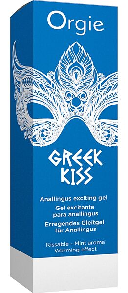 Flacon cu dozator al gelului Orgie Greek Kiss de 50 ml