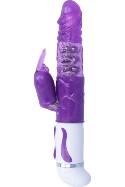 Vibrator rabbit Intense Guppy cu stimulatorul său pentru clitoris
