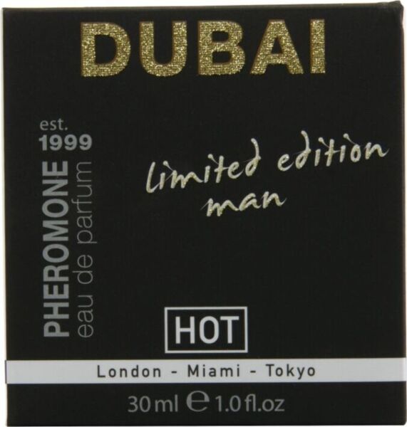 Flaconul de parfum cu feromoni HOT Dubai Man de 30 ml, ediție limitată