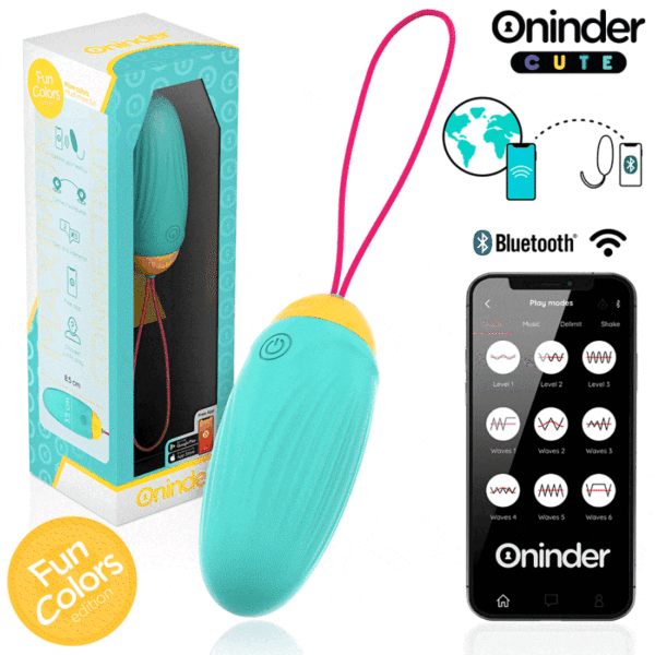 Ou vibrator Oninder Cute din silicon
