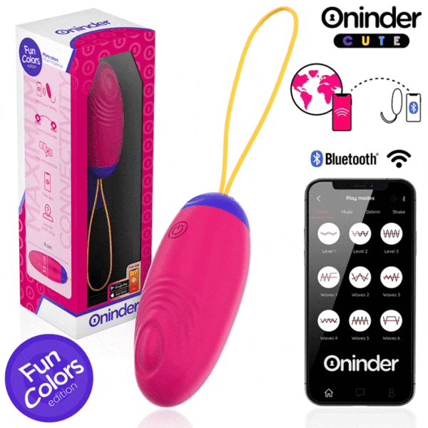 Ou vibrator ONINDER CUTE din silicon