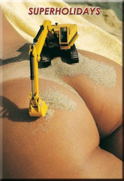 Magnet Diablo Picante Fund Excavator în formă de fund de excavator