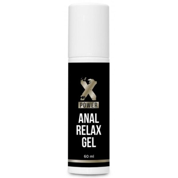 Ambalajul gelului relaxant anal XPOWER Anal Relax Gel de 60 ml