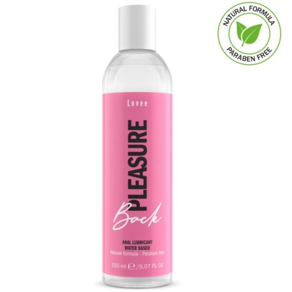 Lubrifiant anal Intimateline Lovee Back Pleasure de 150 ml