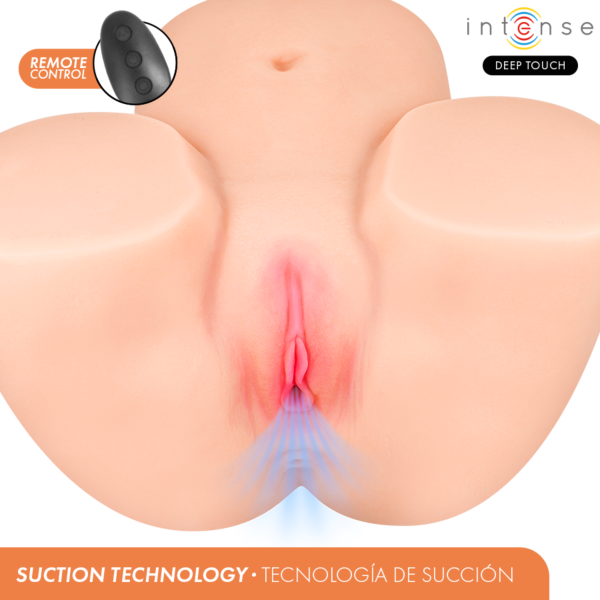 Masturbator Intense Deep Touch cu telecomanda lui
