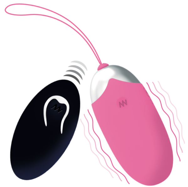 Ou vibrator Intense Flippy II cu telecomanda lui