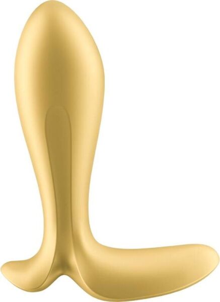 Dop anal vibrator Satisfyer Intensity Plug, auriu și mov