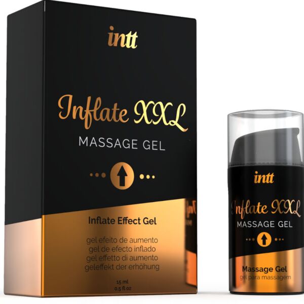 Flacon airless de 15 ml cu gelul stimulant INTT Inflate XXL