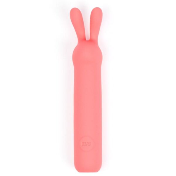 Vibrator bullet rabbit Je Joue ILY Rabbit Bullet din silicon, cu urechi de iepuraș