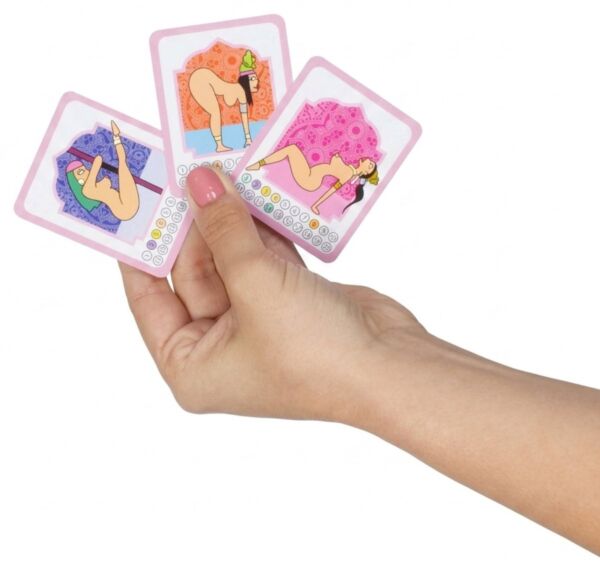 Joc de cărți Secret Play Kamasutra Play cu cărțile cu poziții și clepsidra