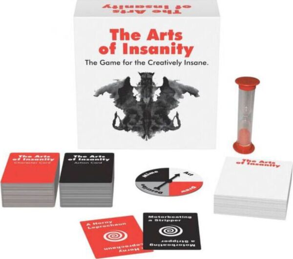 Cutia jocului de petrecere pentru adulți Kheper Games The Arts of Insanity