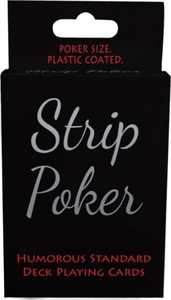 Cărți de joc Strip Poker de la Kheper Games, cu ilustrații cu dansatoare