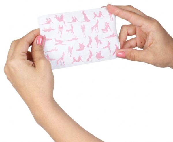 Joc erotic Chronomasutra Kit Hetero de la Secret Play, cu zarul Kamasutra și clepsidra