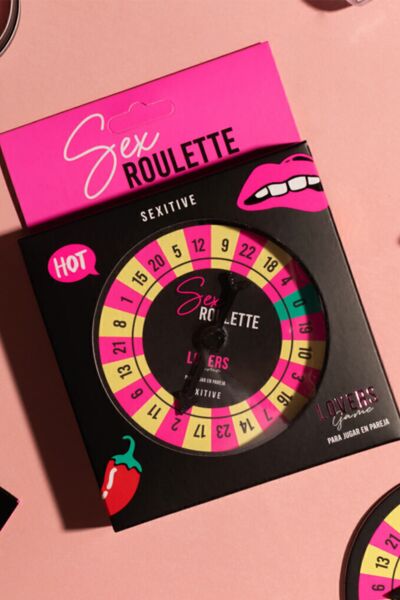 Joc erotic Sex Roulette Lovers Game de la Sexitive, cu săgeata sa rotativă