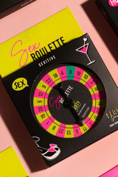 Joc de masă erotic Sexitive Sex Roulette Party Game