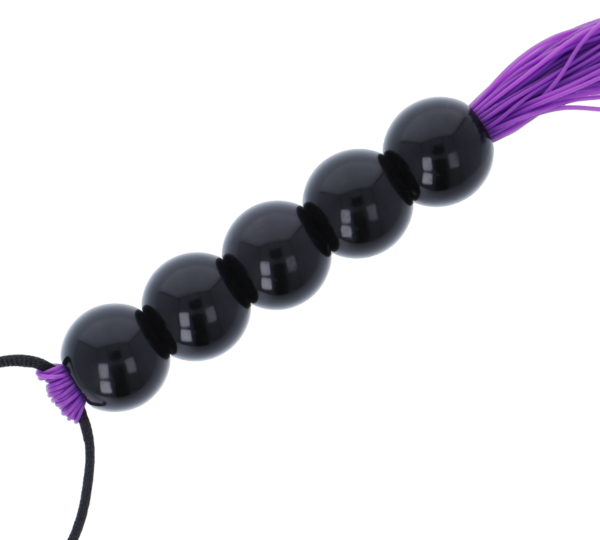 Bici de bondage Darkness Lila cu mâner de prindere