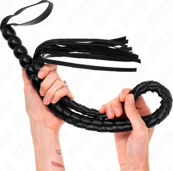 Bici Kink Beaded Snake Whip de tip șarpe, cu mărgele