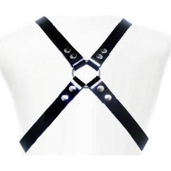 Harness Leather Body Basic Harness pentru bărbați, cu curele reglabile în cruce