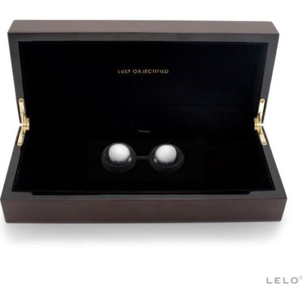Bile vaginale LELO LUNA Beads Luxe din oțel inoxidabil