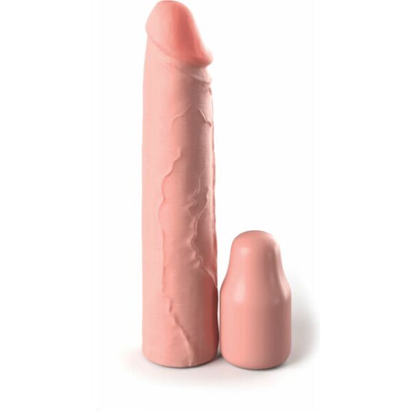 Manșon pentru penis Fantasy X-tensions Elite de la Pipedream, cu extensie detașabilă și curea