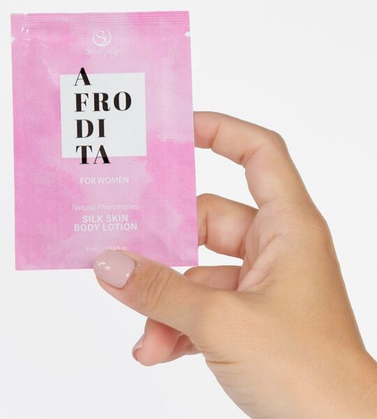 Monodoză de loțiune corporală Secret Play Afrodita de 4 ml