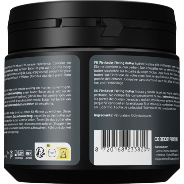 Ambalaj de 500 ml al lubrifiantului Cobeco Fist Assist Butter