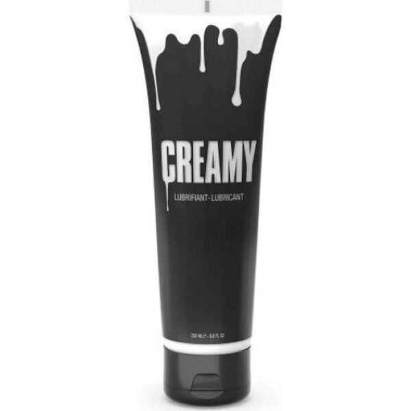 Lubrifiant pe bază de apă Creamy Cum cu textură de spermă