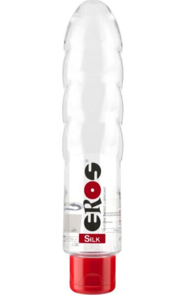 Flacon de lubrifiant pe bază de silicon EROS Silk de 175 ml