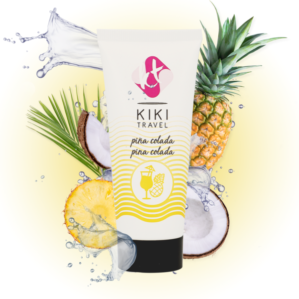 Lubrifiant cu arome Kikí Travel de 50 ml