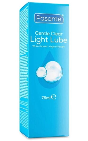 Lubrifiant pe bază de apă Pasante Light Lube, în format de 75 ml